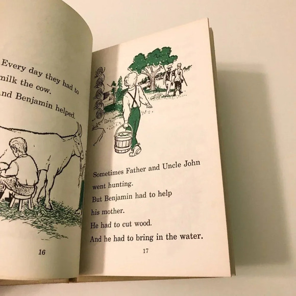 Vtg 1962 Benjamin In The Woods  by Eleanor Clymer Easy Reader HC - Picture 11 of 15